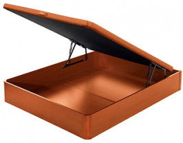 Canape Abatible Flex Madera 19 Tapa Transpirable Color Cerezo Cerrado