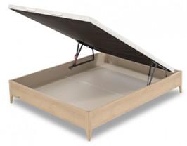 Canapé Abatible Madera con Patas de Flex