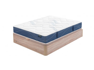 Colchón Flex Habana y Canapé Abatible Madera 19