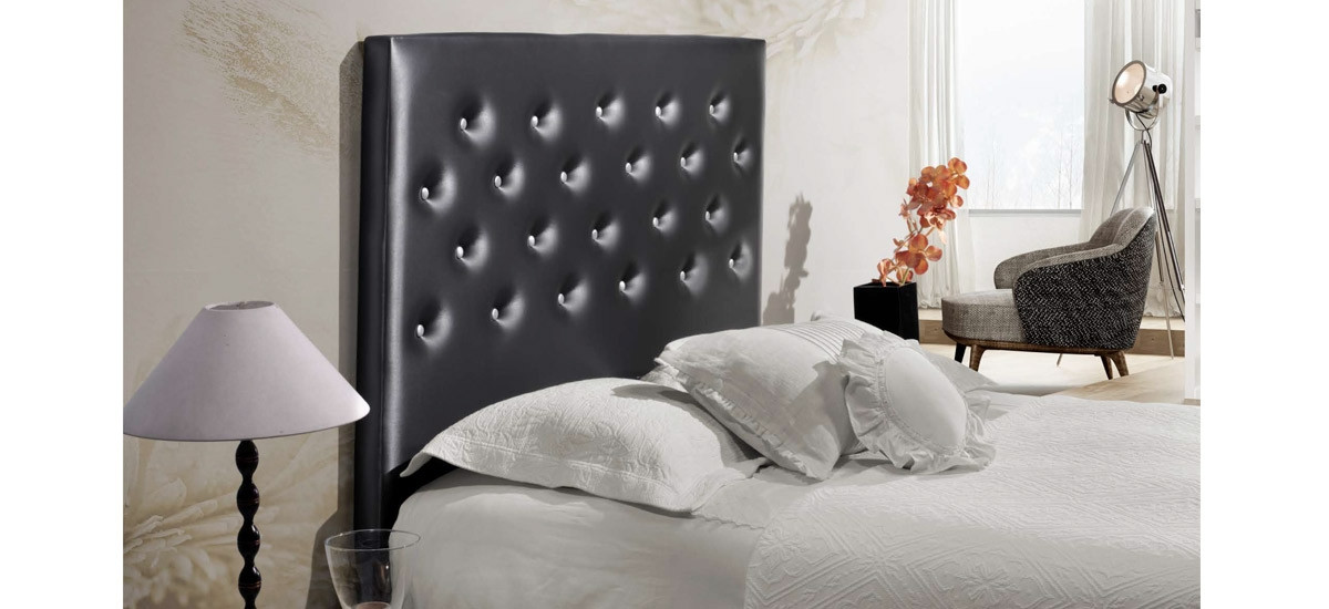 Cabecero de Cama Ingravity Abotonado Diagonal Tapizado