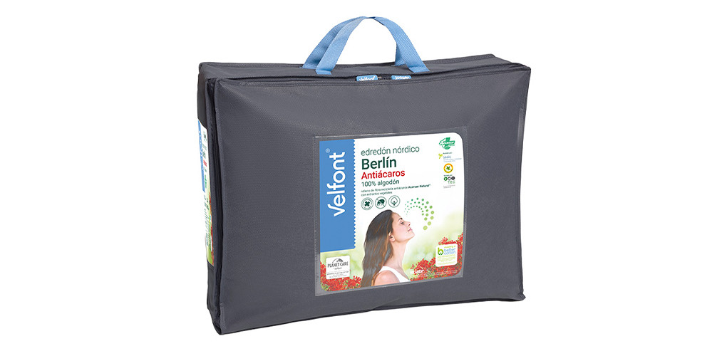 Edredón Nórdico Fibra Berlín Antiácaros