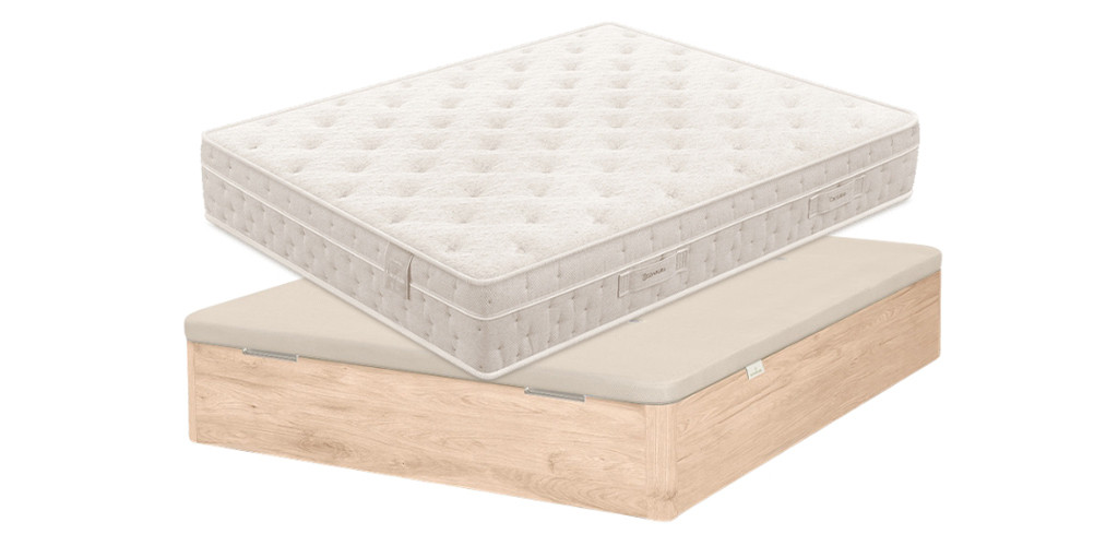 Pack Ahorro de Colchón Carisma y Canapé Store Tapa 3D