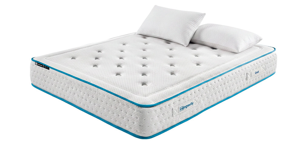 Colchón Ingravity Silver Cool y Almohadas Viscoelásticas