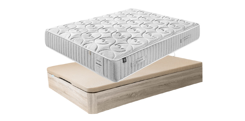 Pack Ahorro de Colchón Ingravity Emoción Plus + Canapé Abatible Musa 32 cm