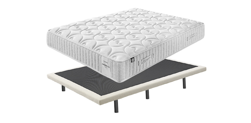 Pack de Colchón Ingravity Emoción XXI y Base Tapizada