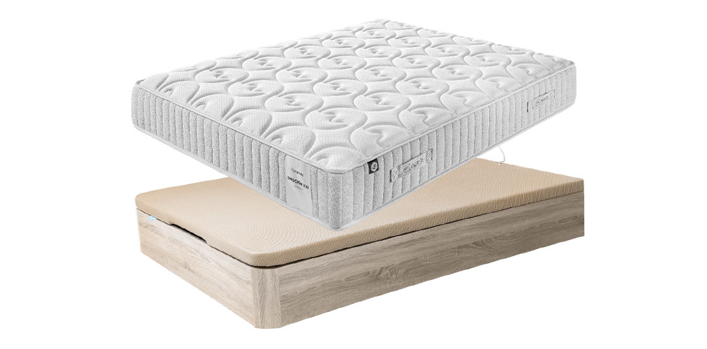 Pack de Colchón Termlafresh Emoción XXI y Canapé Abatible de Madera