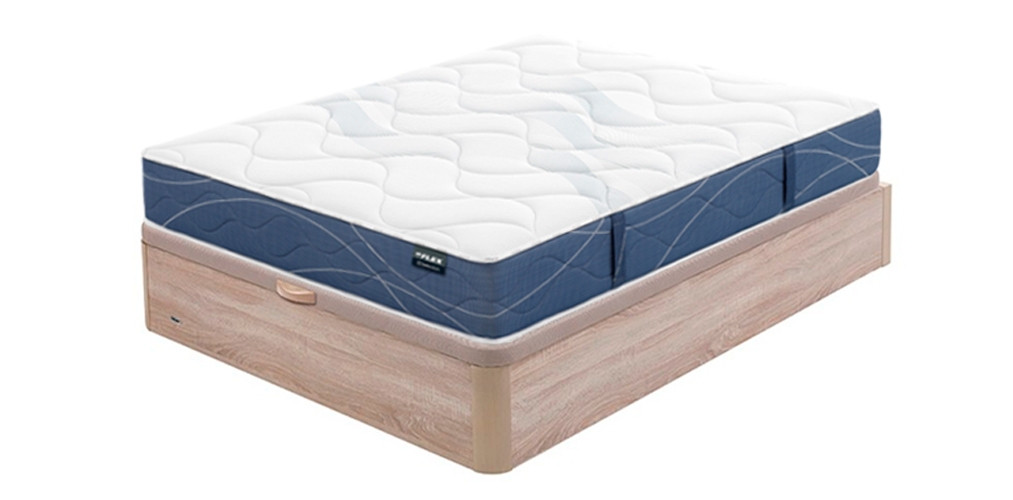 Pack Ahorro de Colchón Flex Habana y Canapé Abatible Flex Madera 19