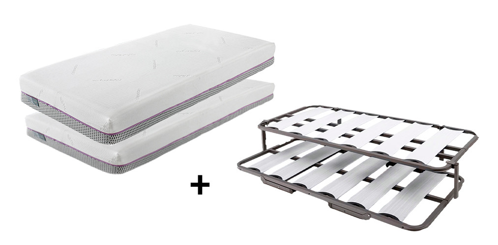 Pack Ahorro Juvenil con 2 Colchones Kubrix