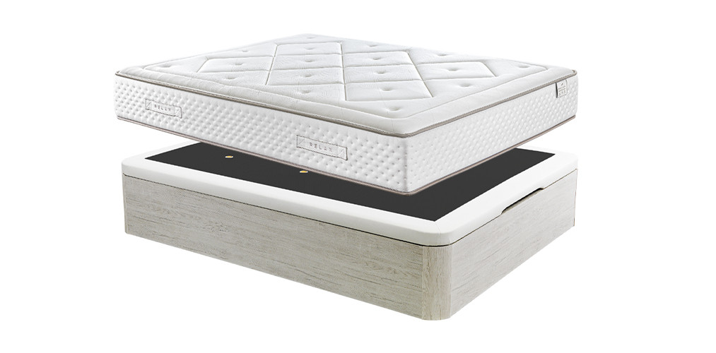 Pack Relax de Colchón Gaviota y Canapé Abatible Evoque