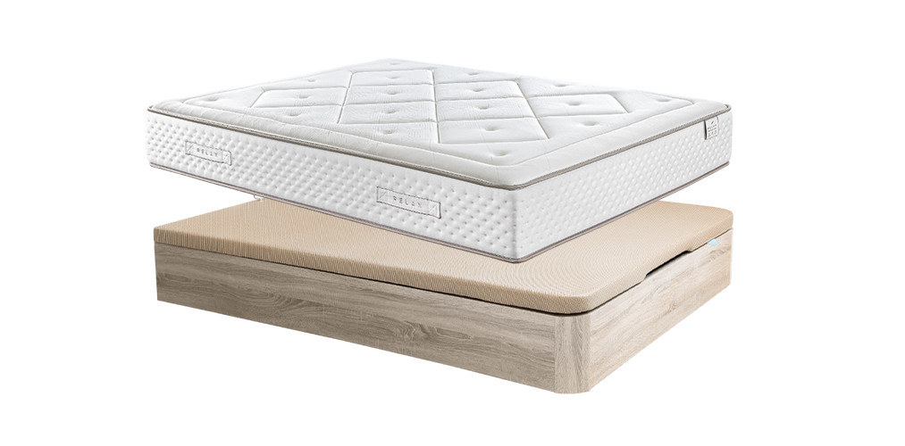 Pack Ahorro de Colchón Gaviota de Oro y Canapé Musa 32 de Relax