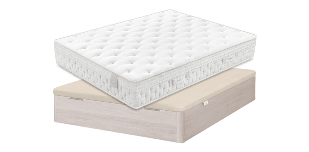 Pack Ahorro de Colchón Titán y Canapé Store Tapa 3D