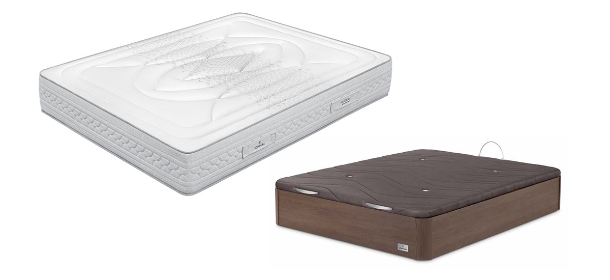 Oferta Pack Ahorro Colchon Sonpura Fusion Y Canape Global