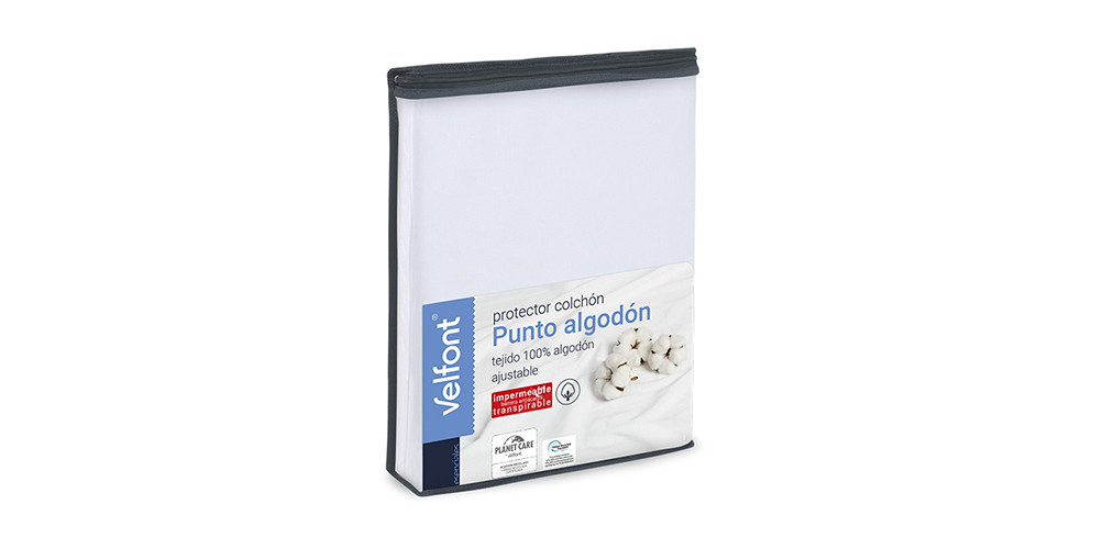Protector de colchon Punto Algodon