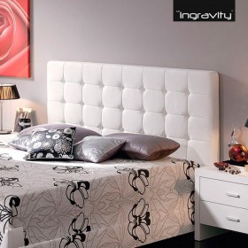 Cabecero de cama tapizado Ecopiel con Capitoné Ingravity Elegance (Descatalogado)