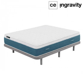Pack Ahorro Colchón Ingravity Termalfresh Classic + Base Tapizada Exprés