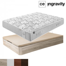 Pack Ahorro de Colchón Ingravity Emoción Plus + Canapé Abatible Musa 32 cm
