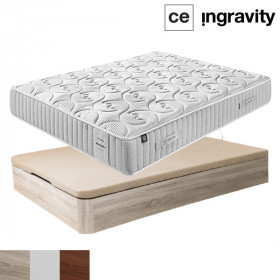 Pack Ahorro de Colchón Ingravity Emoción Plus + Canapé Abatible Musa 32 cm