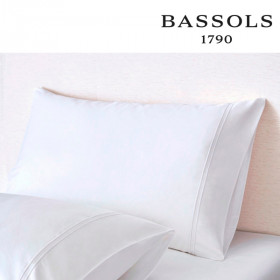 Funda de Almohada Bassols Chamonix Satén 300 Hilos