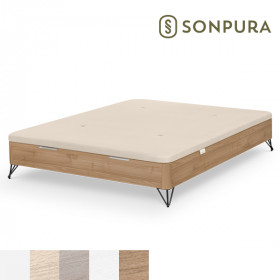 Canapé Abatible con patas Sonpura Nuit Tapa 3D