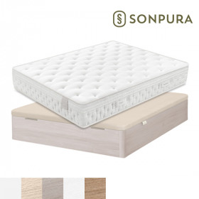 Pack Ahorro de Colchón Titán y Canapé Store Tapa 3D