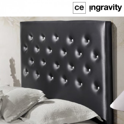 Cabecero de Cama Ingravity Abotonado Diagonal Tapizado