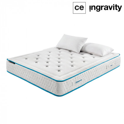 Colchón Ingravity Silver Cool y Almohadas Viscoelásticas