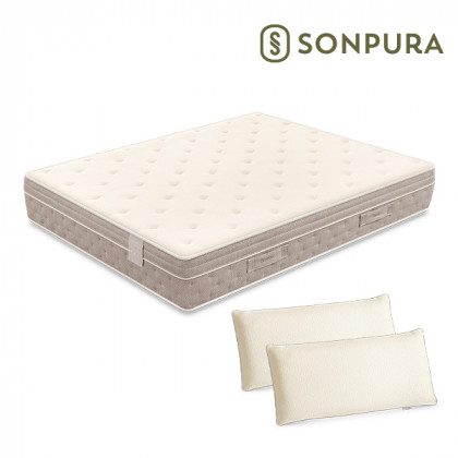 Pack Ahorro Colchón Gaudí y Almohadas Sonpura