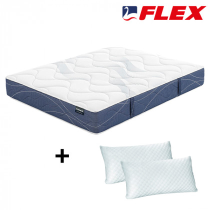 Pack ahorro colchón Flex Habana y almohadas viscoelásticas