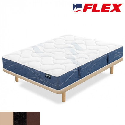 Pack Ahorro de colchón Flex Habana y Base tapizada Tapiflex