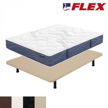 Pack Ahorro de colchón Flex Habana y Base tapizada Tapiflex
