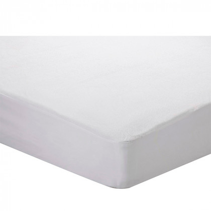 Cubre Colchón 100% Algodón Transpirable-Impermeable