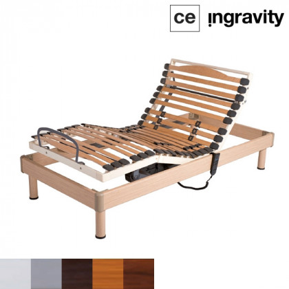 Somier Articulado Clásico 5 zonas con patas incluidas