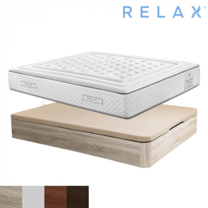 Pack Relax de Colchón Magnum Medium y Canapé Musa de 32 cm