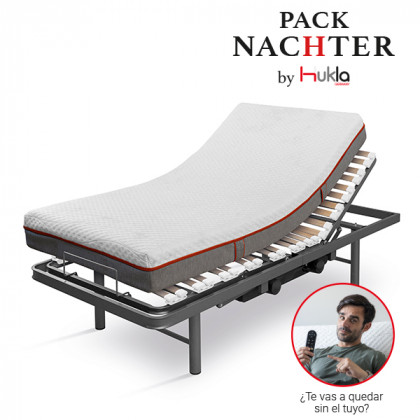 Colchón Viscoelástico y Cama Articulada