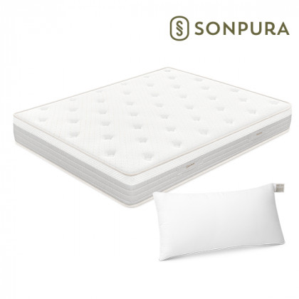 Pack Ahorro Colchón Sonpura Prisma y Almohadas Nube