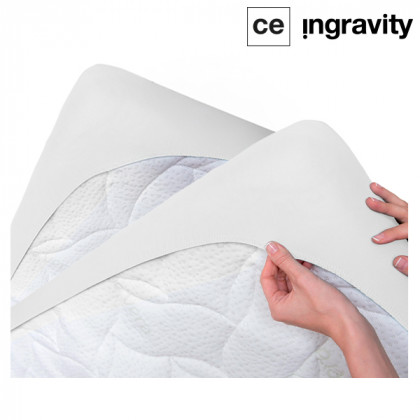 Pack de 2 Cubre Colchones Tencel Blanco