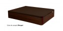 Canapé de Madera Gran Capacidad color wengue
