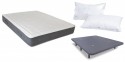 PACK COLCHON V400 ARGENTUM BASE ECOAIR BLUGREY + ALMOHADA VISCOELASTICA