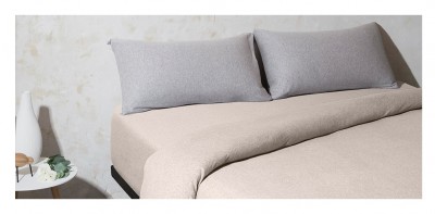 Funda de Almohada Velfont 100 Algodon Jersey Colchon Expres