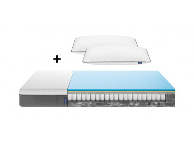Emma Hybrid Mattress and Pillows Savings Pack