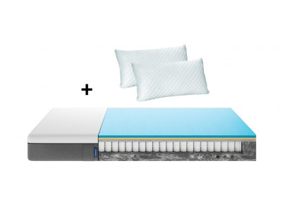 Emma Hybrid Mattress + Viscoelastic Pillow