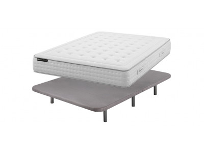 Silver Mattress + Express Upholstered Base