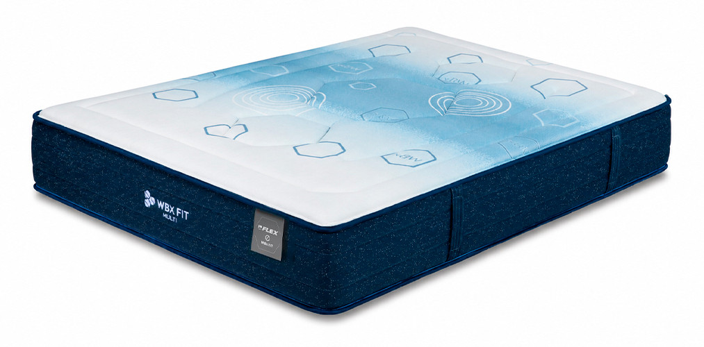 Vista lateral del Colchón Flex WBx FIT Multielástic de 32 cm de altura