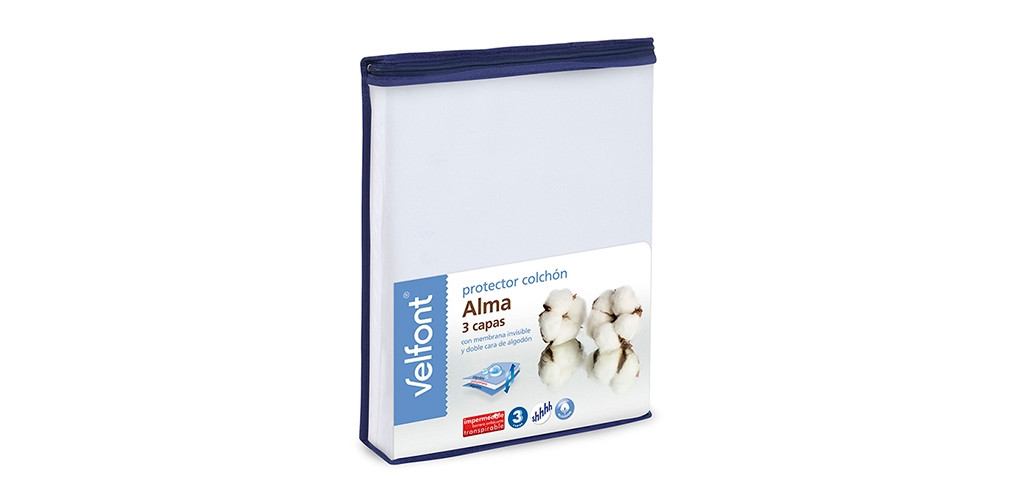 Cubre Colchón Velfont Alma 3 Capas