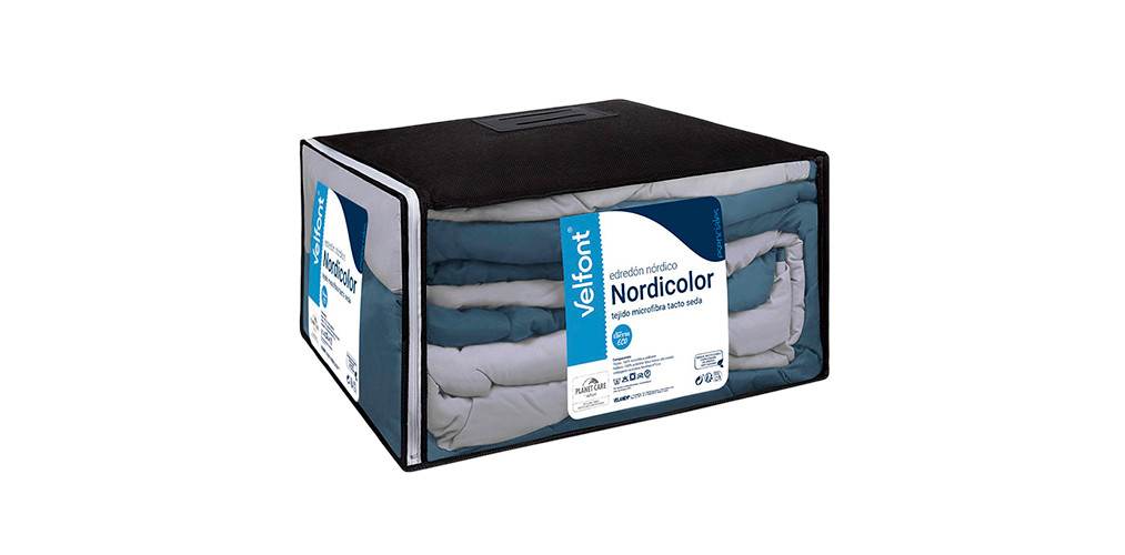 Edredón Nórdico Velfont Reversible Denver Bicolor