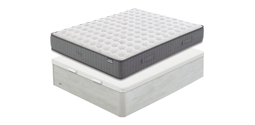 Pack Ahorro de Colchón Flex Palace y Canapé Madera 25