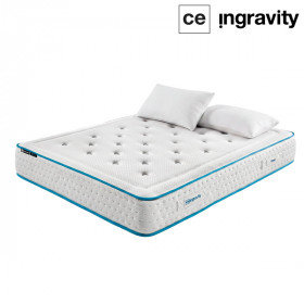 Pack Ahorro Colchón Ingravity Silver Cool + Almohadas Viscoelásticas