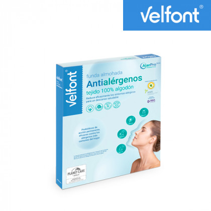 Funda de Almohada Velfont Punto Antialergenos