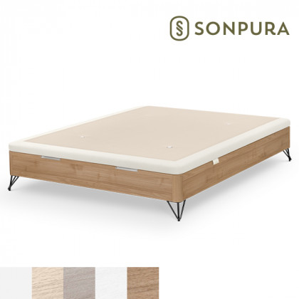 Canapé Abatible con patas Sonpura Nuit Tapa Perímetro
