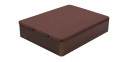 Canapé Abatible Flex Madera 25 Tapa Transpirable Color Wengué